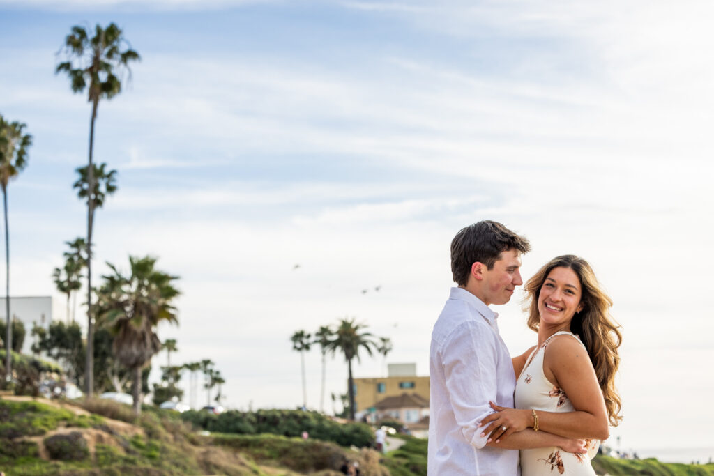 La Jolla Proposal Photographer | Blake + Kimberly la jolla cliffside proposal 2